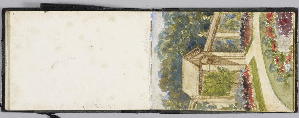 Master: Sketch book of HRH Princess Louise 1865
Item: Osborne