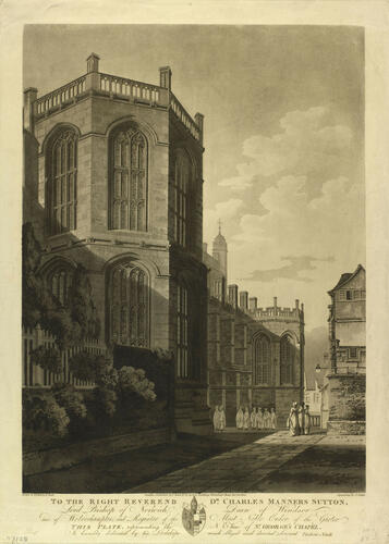 North-East View of St George's Chapel North-East View of St George's Chapel