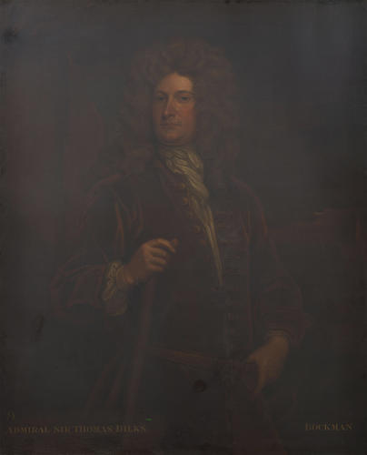  (After Kneller) Admiral Sir Thomas Dilkes (1667?-1707)