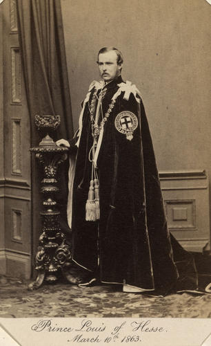 Louis IV, Grand Duke of Hesse (1837-1892), when Prince Louis of Hesse