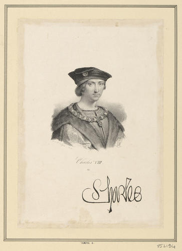 Portrait of Charles VIII, King of France Portrait of Charles VIII, King of France