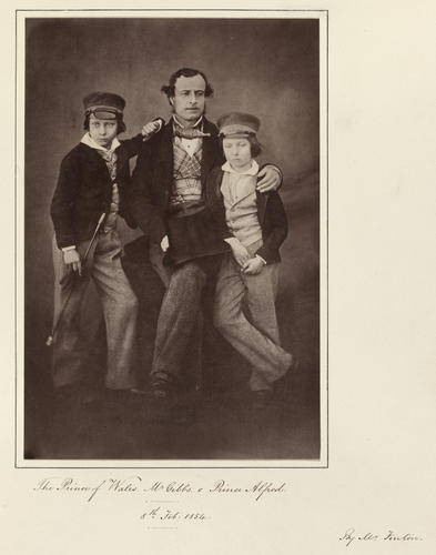 Albert Edward, Prince of Wales, Mr Gibbs and Prince Alfred
