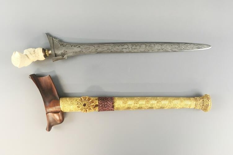 Kris and sheath