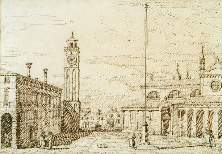 A capriccio with Santi Maria e Donato, Murano A capriccio with Santi Maria e Donato, Murano