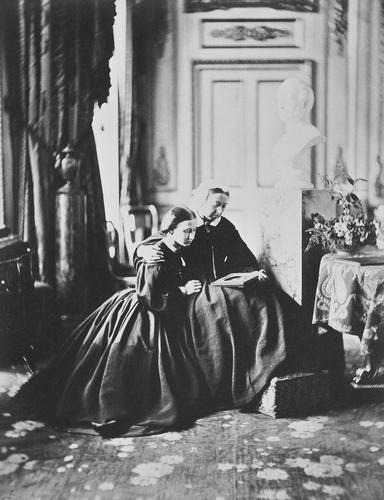 Queen Victoria and Princess Louise, Windsor Castle
