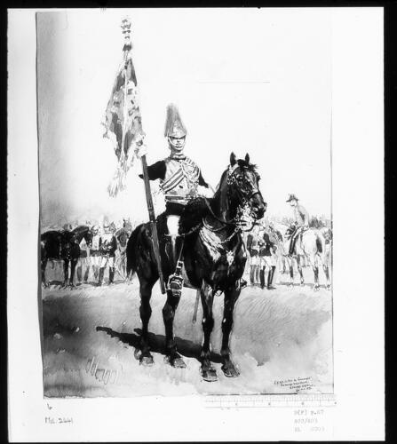 Standard Bearer, Royal Horse Guards, 1880