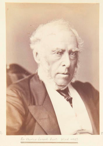 Sir Charles Locock, Bart (Died 1875) [Photographic Portraits Vol. 4/62 1861-1876]