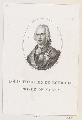 LOUIS FRANCOIS DE BOURBON PRINCE DE CONTY LOUIS FRANCOIS DE BOURBON PRINCE DE CONTY