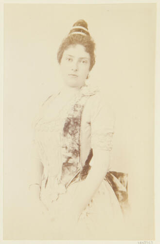 Princess Letitia, Duchess of Aosta, daughter of Prince Napoleon, 1888. [Album: Photographic Portraits vol. 6/64 1888-1893]