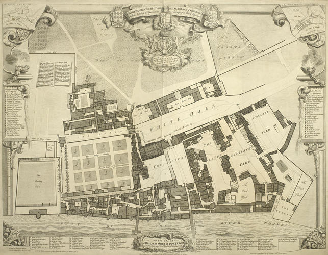 A Survey and Ground Plot of the Royal Palace of Whitehall