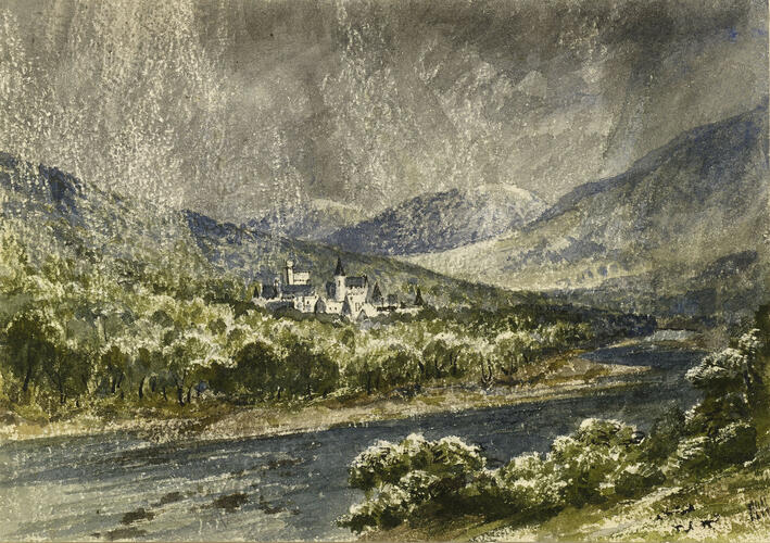 Snowstorm at Balmoral