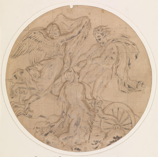 Mercury stopping the chariot of Apollo