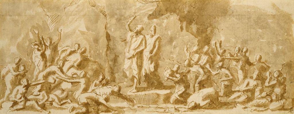 Moses Striking the Rock