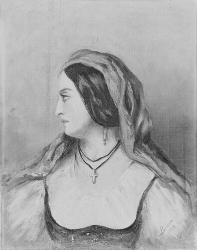 Head of a Neapolitan Woman
