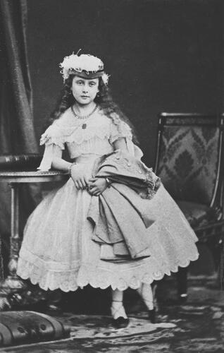 Princess Beatrice, November 1866 [in Portraits of Royal Children Vol. 10 1866-67]