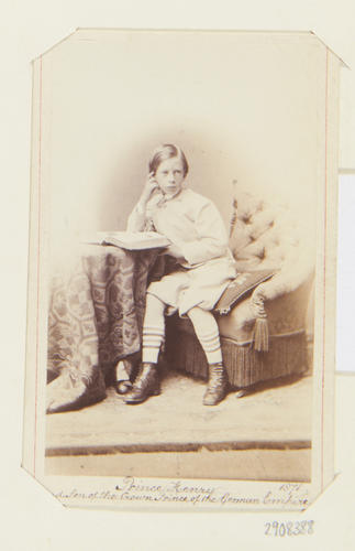 Prince Henry (1862-1929), second son of the Crown Prince of the German Empire
