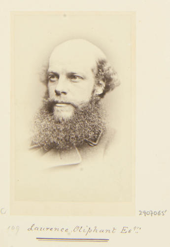 Laurence Oliphant [Photographic Portraits Vol. 4/62 1861-1876]