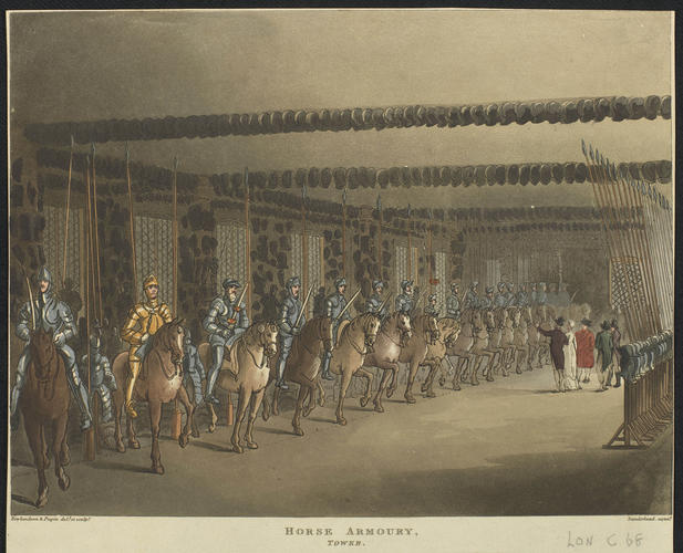 The Horse Armoury in the Tower of London