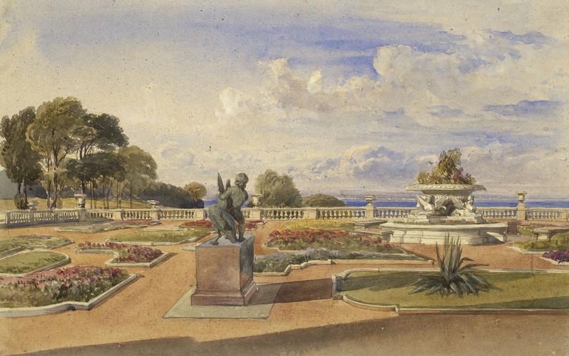 Osborne House: view from the terrace
