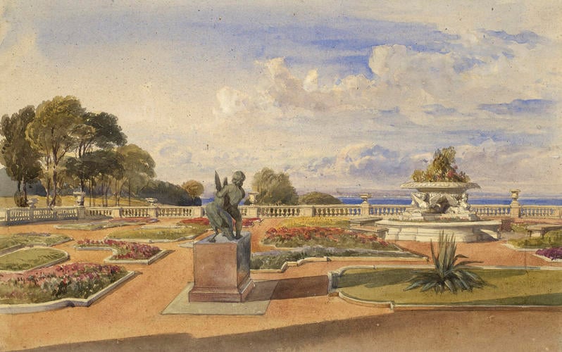 Osborne House: view from the terrace Osborne House: view from the terrace
