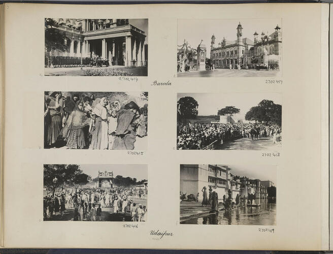 Edward, Prince of Wales at Baroda (now Vadodara): Edward, Prince of Wales. Royal Tour of India, 1921-1922