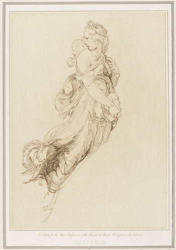 Study for the figure of a Muse