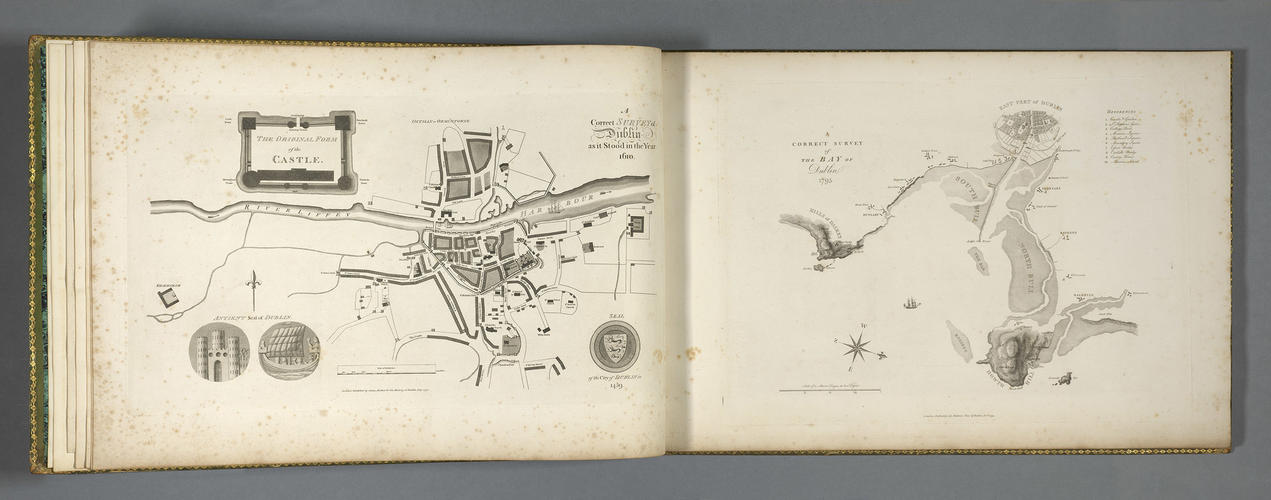 A Picturesque and descriptive view of the city of Dublin described in a series of the most interesting scenes taken in the year 1791 / by James Malton. With : A Brief authentic history from the earlie A Picturesque and descriptive view of the city of Dublin described in a series of the most interesting scenes taken in the year 1791 / by James Malton. With : A Brief authentic history from the earlie