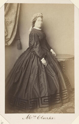 Mrs Clarke. [Royal Household Portraits. Volume 54. ]