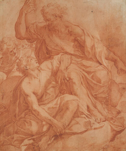 An old man and a youth