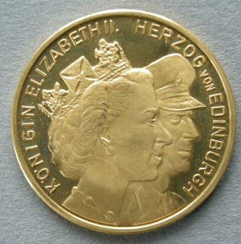 Germany. Medal commemorating the State Visit of H. M. The Queen to Germany 1965