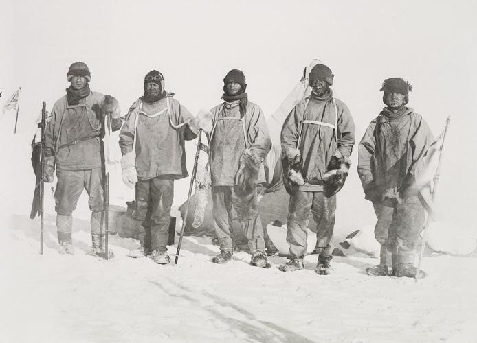 The camp at the South Pole