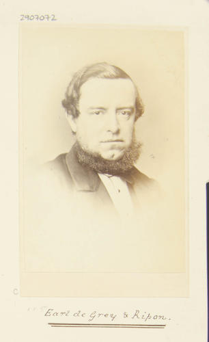 Earl de Grey and Ripon [Photographic Portraits Vol. 4/62 1861-1876]