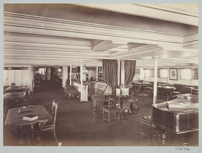 Saloon, HMS Serapis: Prince of Wales Tour of India 1875-6 (vol. 6) Saloon, HMS Serapis: Prince of Wales Tour of India 1875-6 (vol. 6)