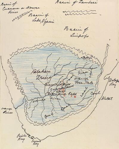 Master: Album: The Anglo-Zulu War of 1879
Item: Handwritten notes within a photograph album of the Anglo-Zulu War of 1879 Master: Album: The Anglo-Zulu War of 1879
Item: Handwritten notes within a photograph album of the Anglo-Zulu War of 1879