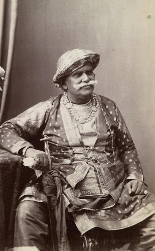 Maharaja Shri Ishwari Prasad Narayan Singh Bahadur of Benares (1822-89)