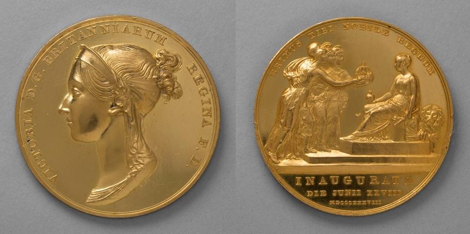Medal commemorating the coronation of Queen Victoria Medal commemorating the coronation of Queen Victoria