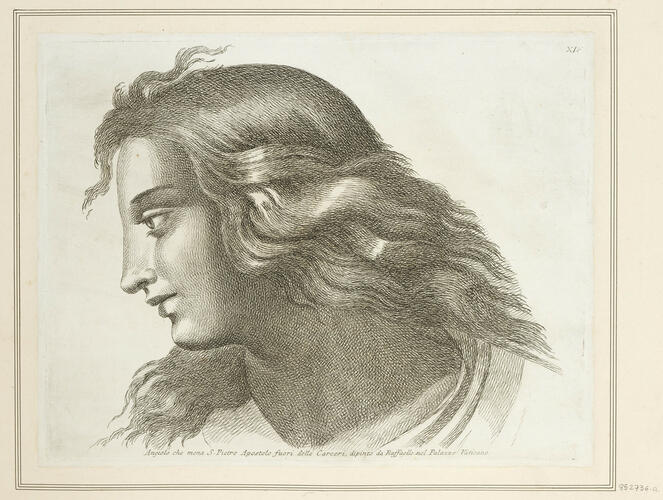 Master: Set of two heads from ''The Liberation of St Peter'
Item: Head of an Angel [from 'The Liberation of St Peter']