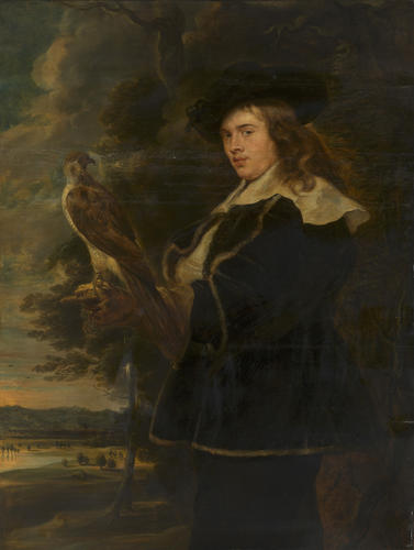 A Young Man with a Falcon