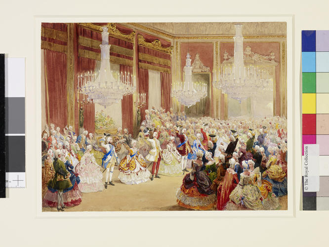 The 1745 Fancy Ball at Buckingham Palace, 6 June 1845