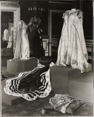 Coronation Robes on View at St James's Palace, 1953