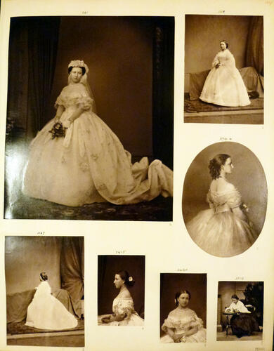 Page from Catalogue of Queen Victoria's Private Negatives, Vol. I Page from Catalogue of Queen Victoria's Private Negatives, Vol. I