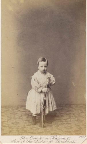 Prince Leopold, Duke of Brabant (1859-69), when Prince Leopold, Count of Hainaut