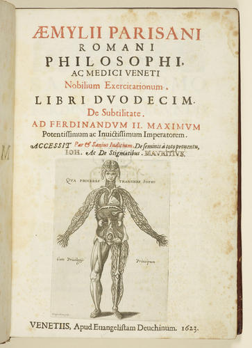 Aemylii Parisani Romani philosophi ac medici veneti nobilium exercitationum : libri duodecem
