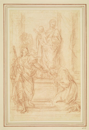 The Madonna with St Francis and St James The Madonna with St Francis and St James