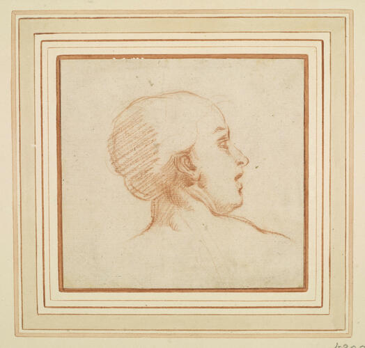 The head of a woman The head of a woman