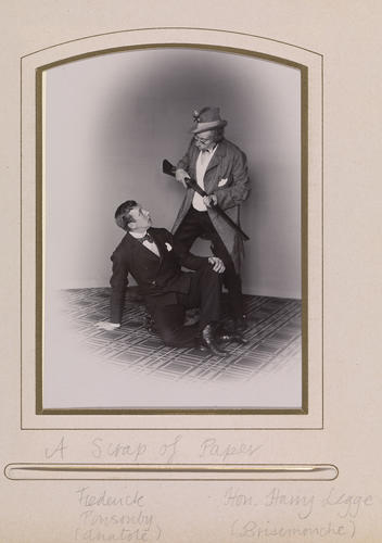 Balmoral Tableaux-Vivants: 'A Scrap of Paper' by J Palgrave Simpson Balmoral Tableaux-Vivants: 'A Scrap of Paper' by J Palgrave Simpson