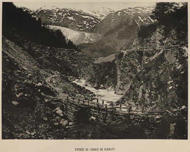 Entree du cirque de Zermatt