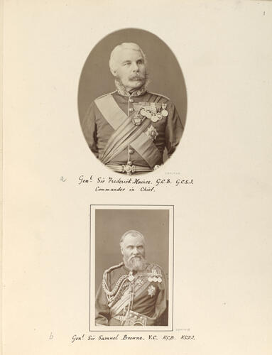 General Sir Frederick Haines (1819-1909)