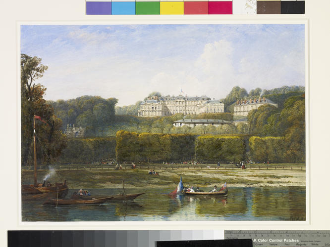 The château of Saint-Cloud The château of Saint-Cloud