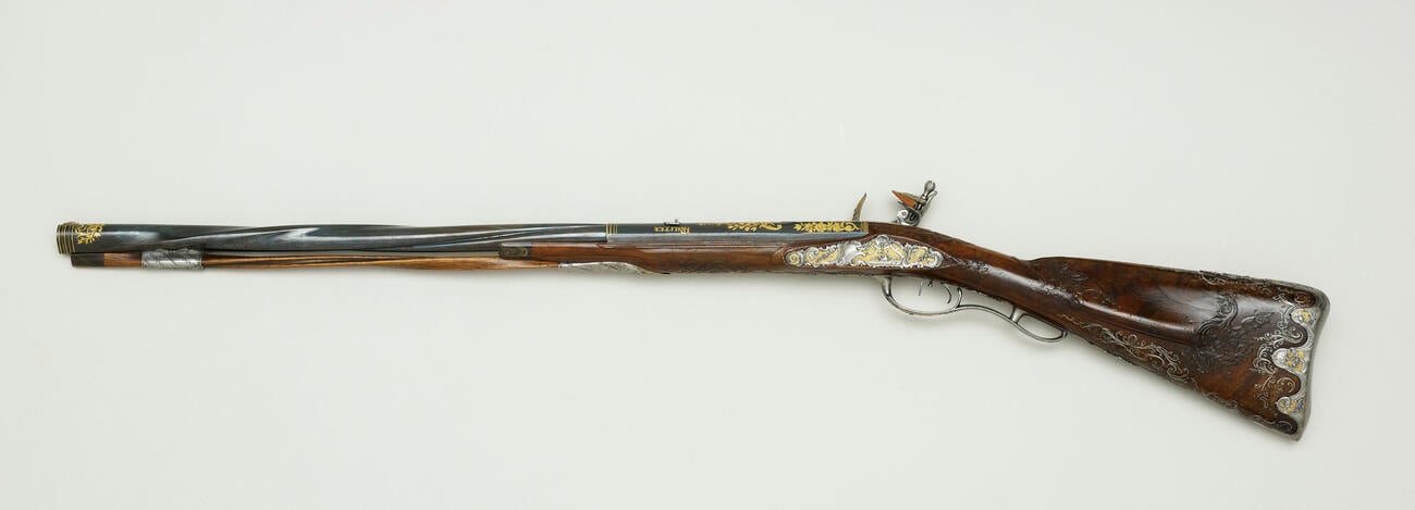 Flintlock sporting rifle (Pirschbüchse)